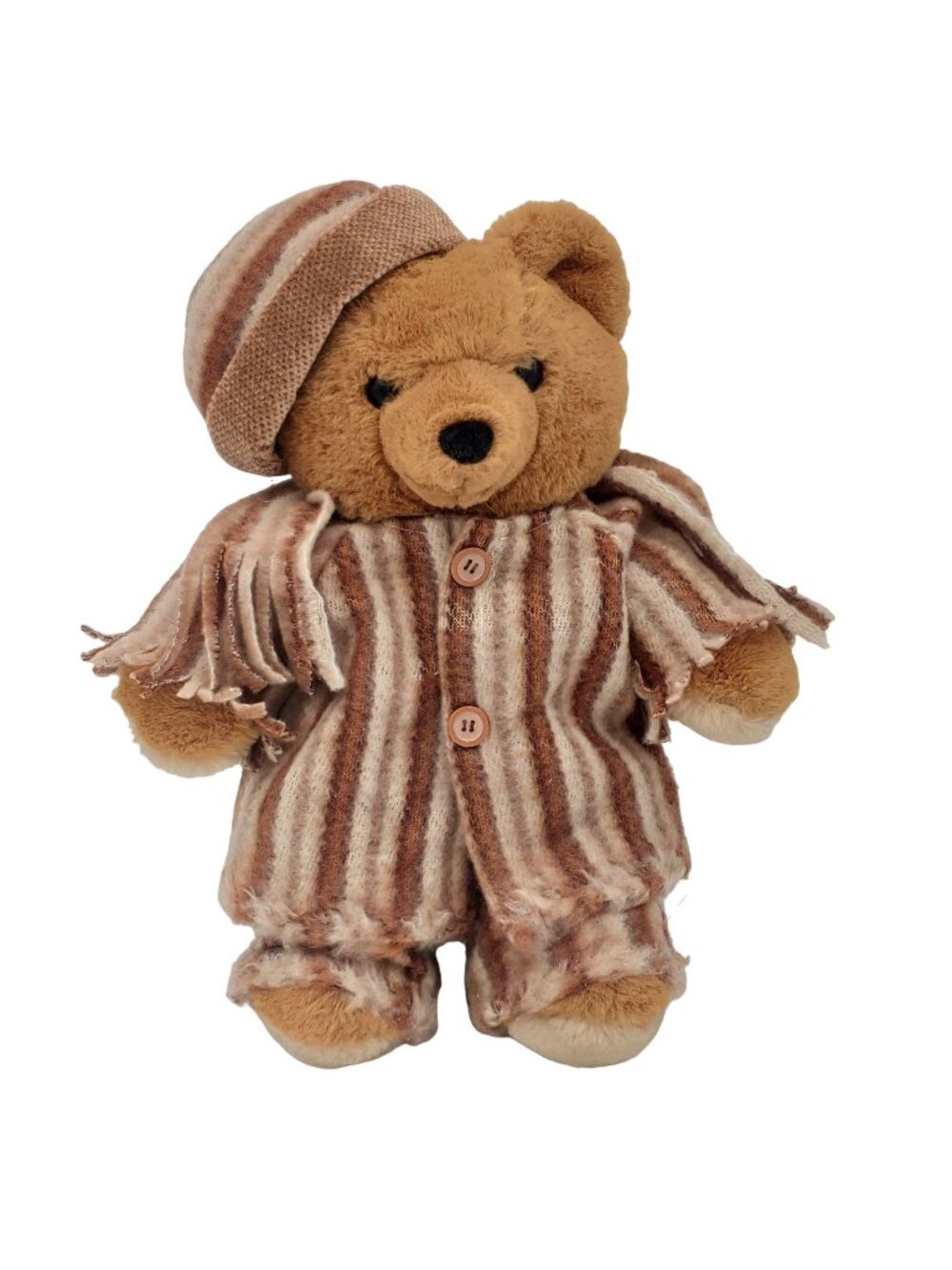 Vintage 1985 Axlon Inc  15 in Dressed Teddy Bear Plush Custom? Collectible Korea - Picture 1 of 8